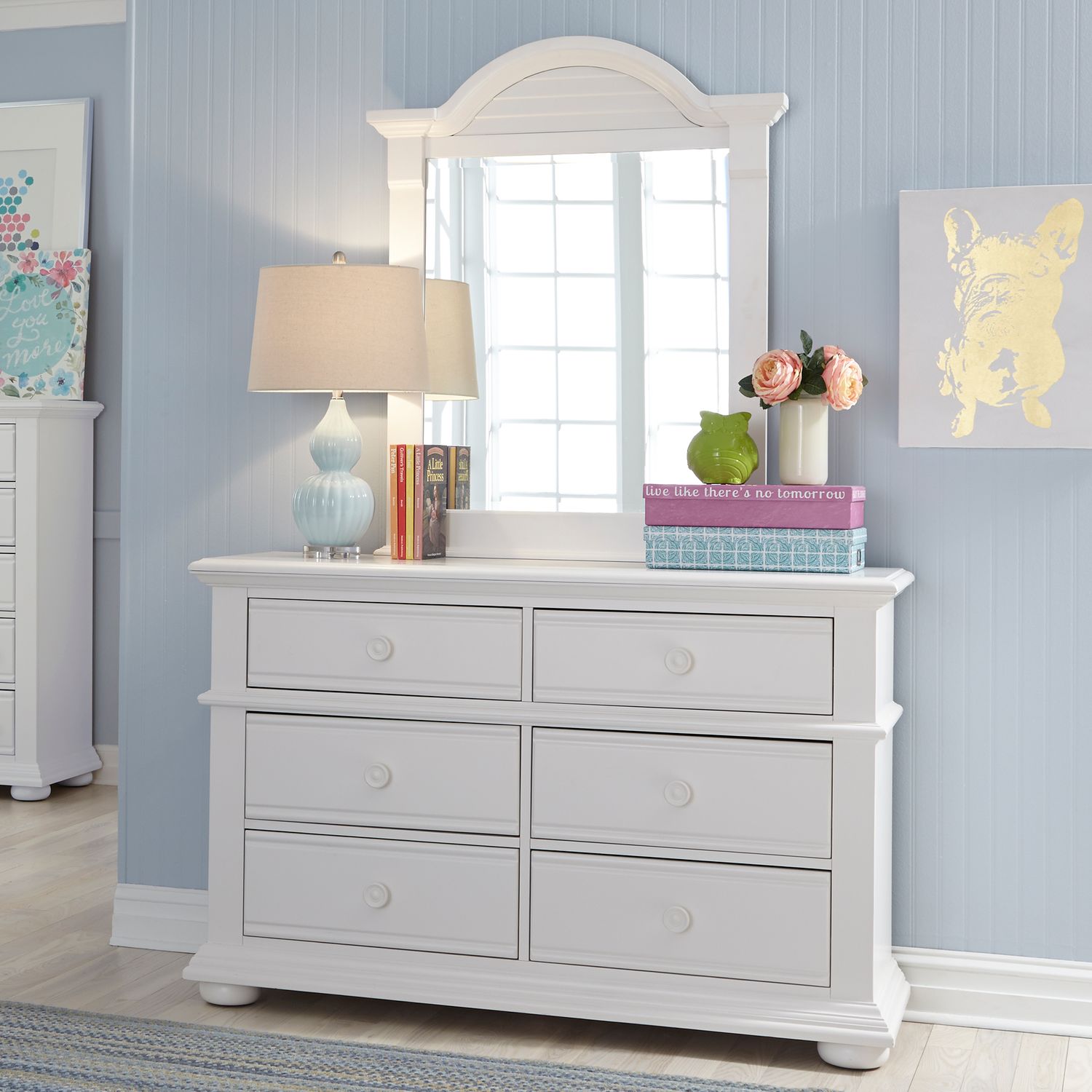 Carzell 6 Drawer Dresser