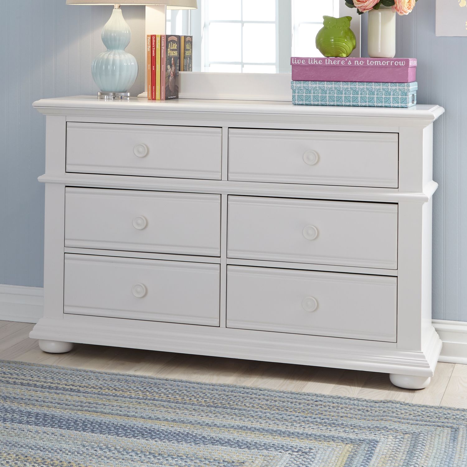 Carzell 6 Drawer Dresser