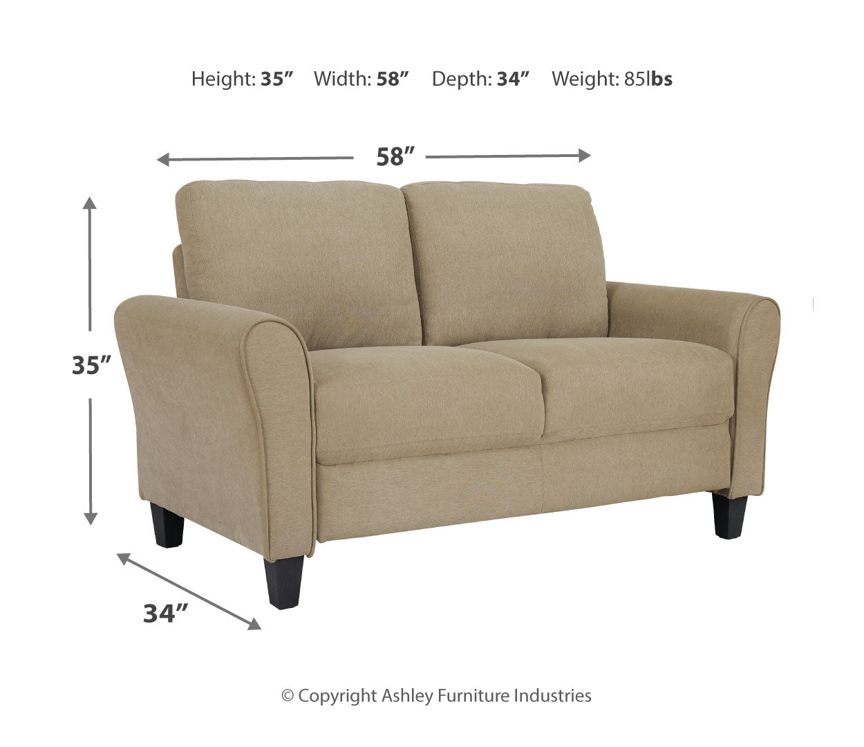 Carten Loveseat