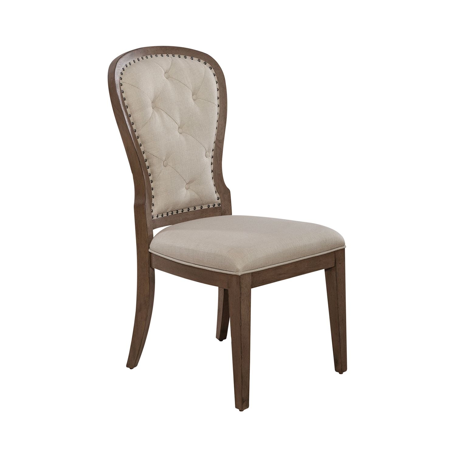 Bracelyn Upholstered Tufted Back Side Chair