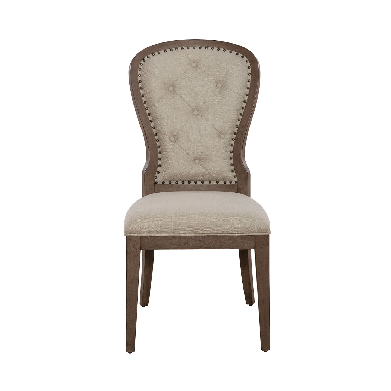 Bracelyn Upholstered Tufted Back Side Chair