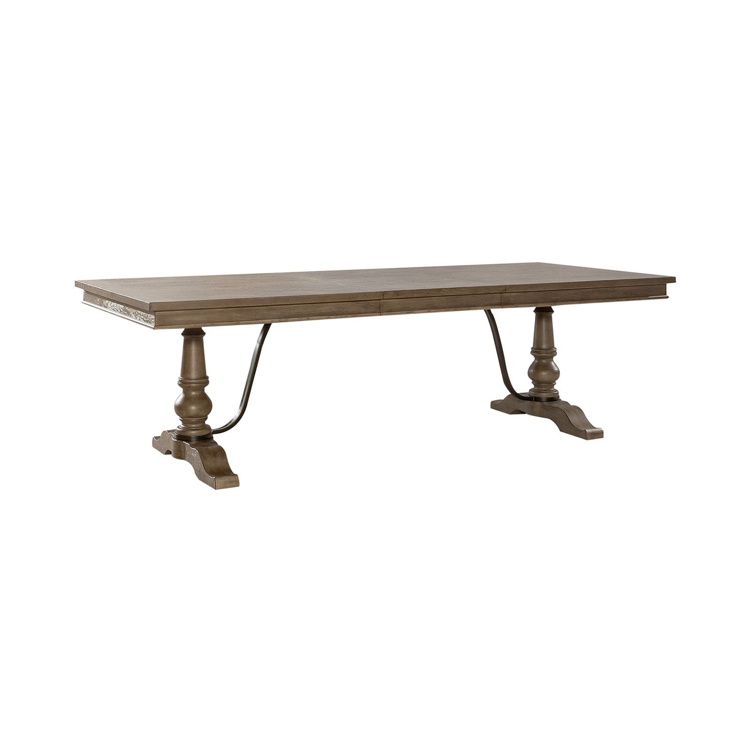 Anvesh Optional 5 Piece Trestle Dining Table Set