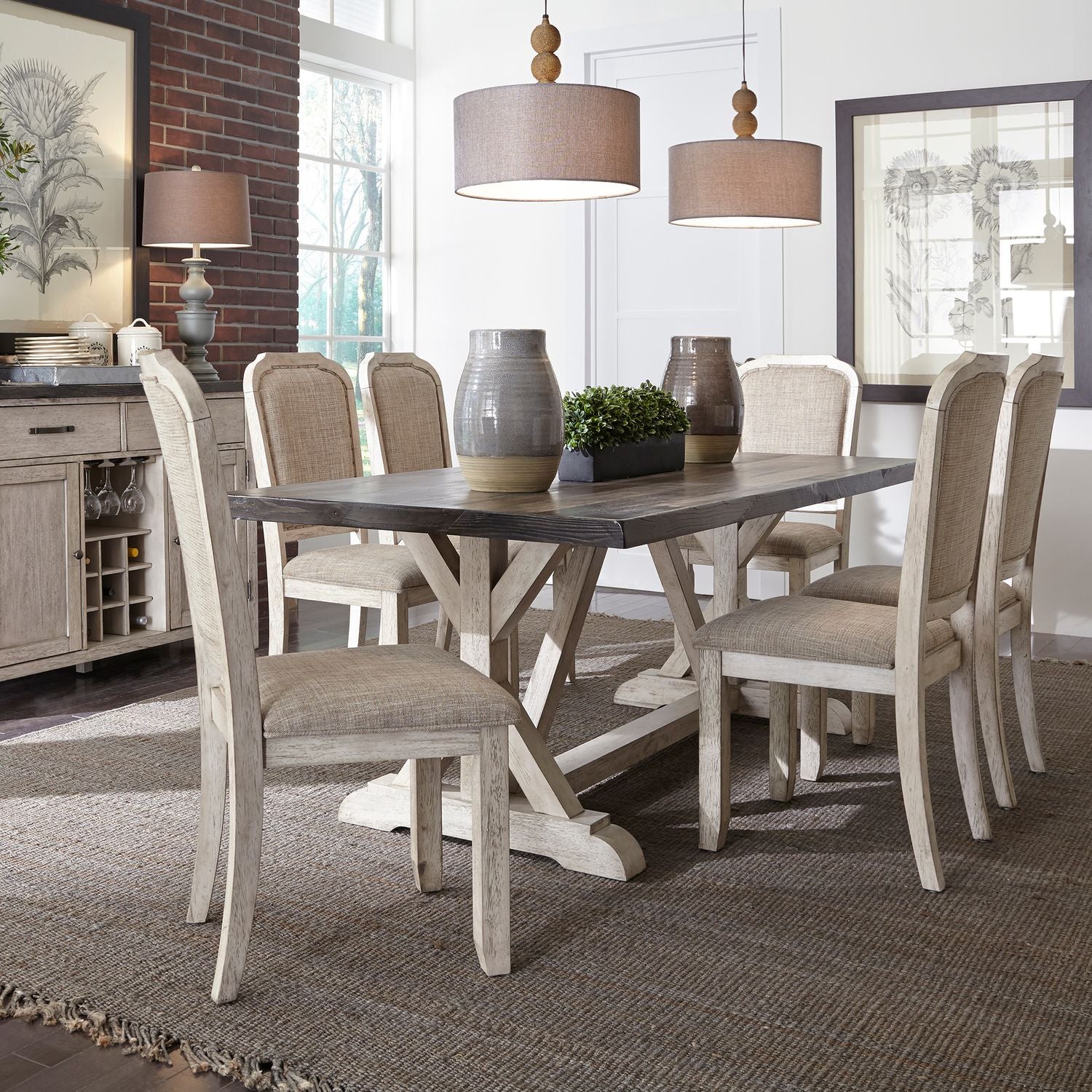 Enchantee Trestle Dining Table