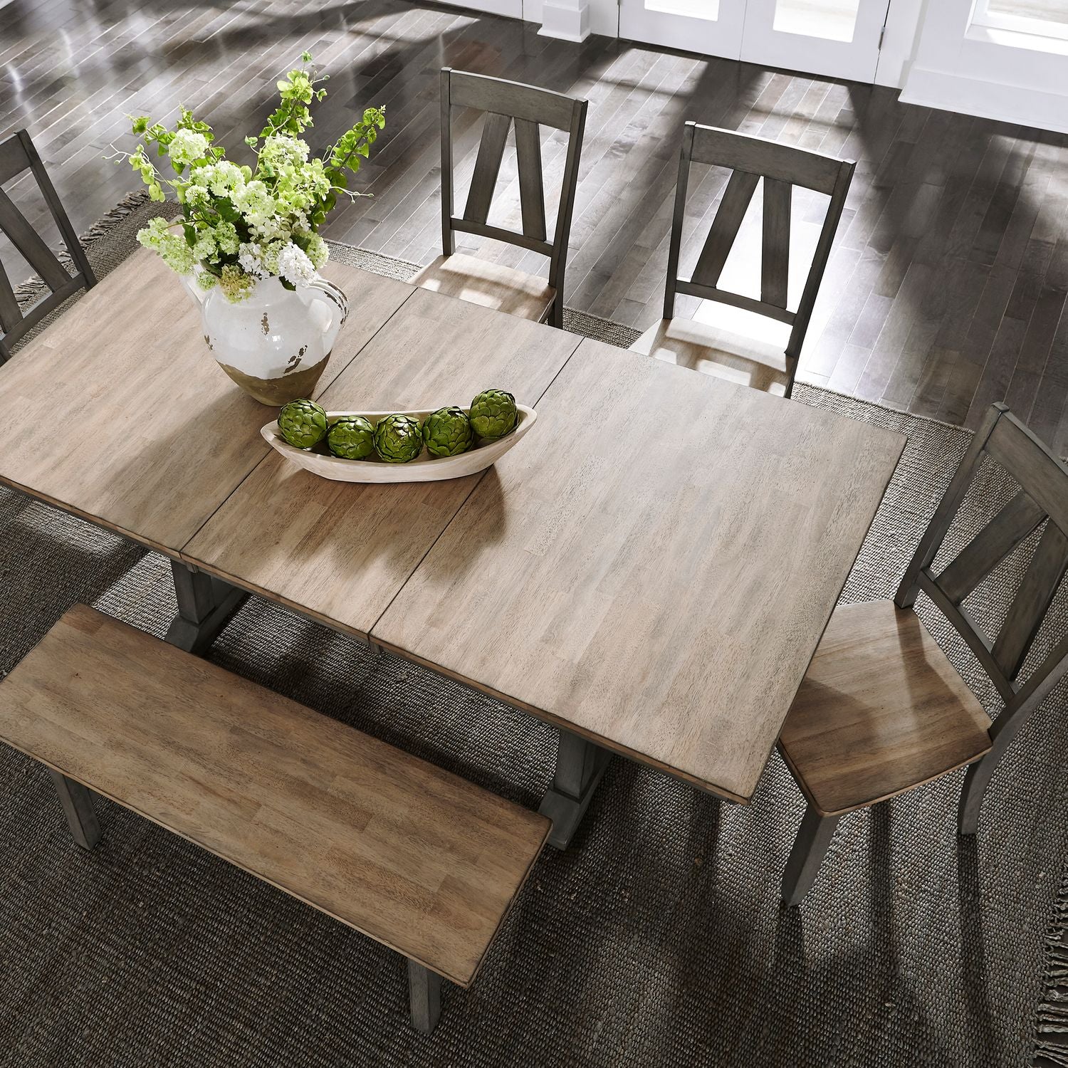 Raenesha Trestle Dining Table