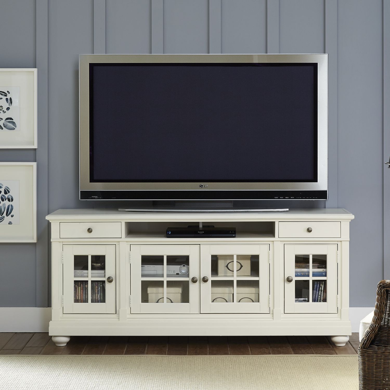 Aufmann 74 Inch Entertainment TV Stand