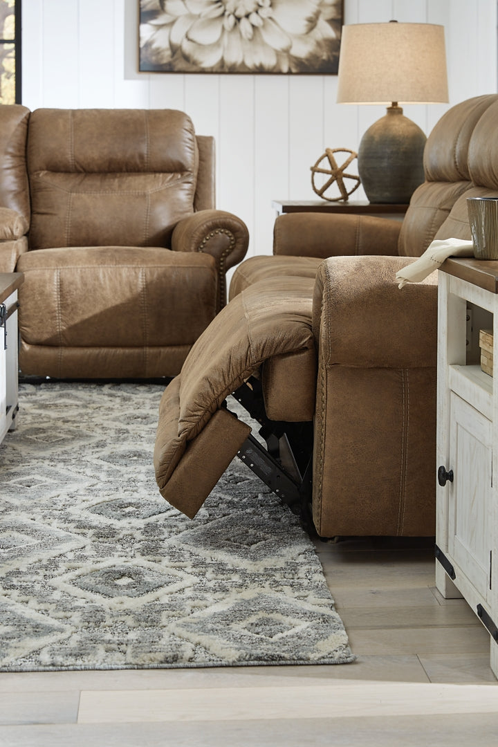 Grearview Power Reclining Loveseat with Console