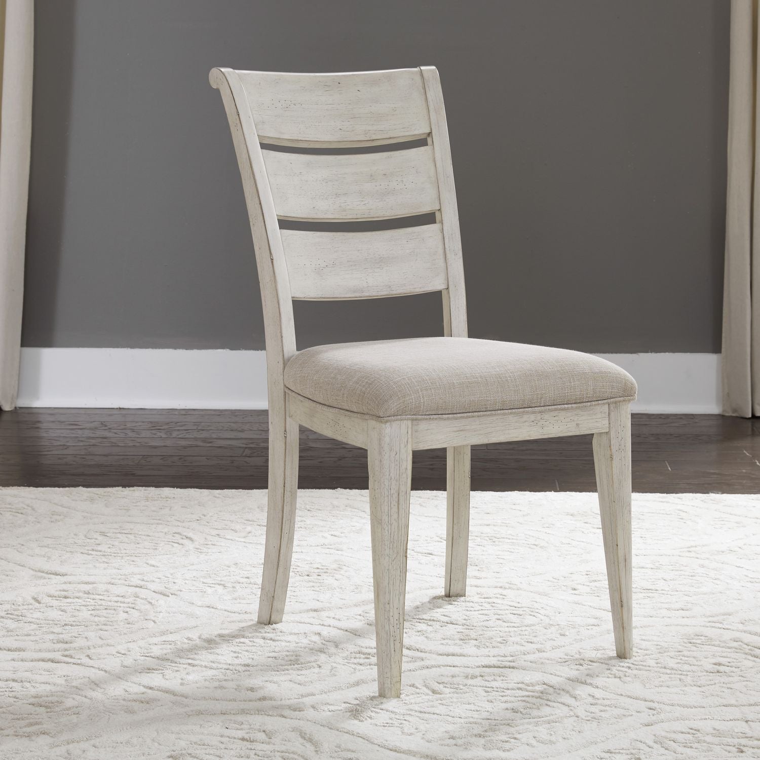 Neilton Ladder Back Upholstered Side Chair