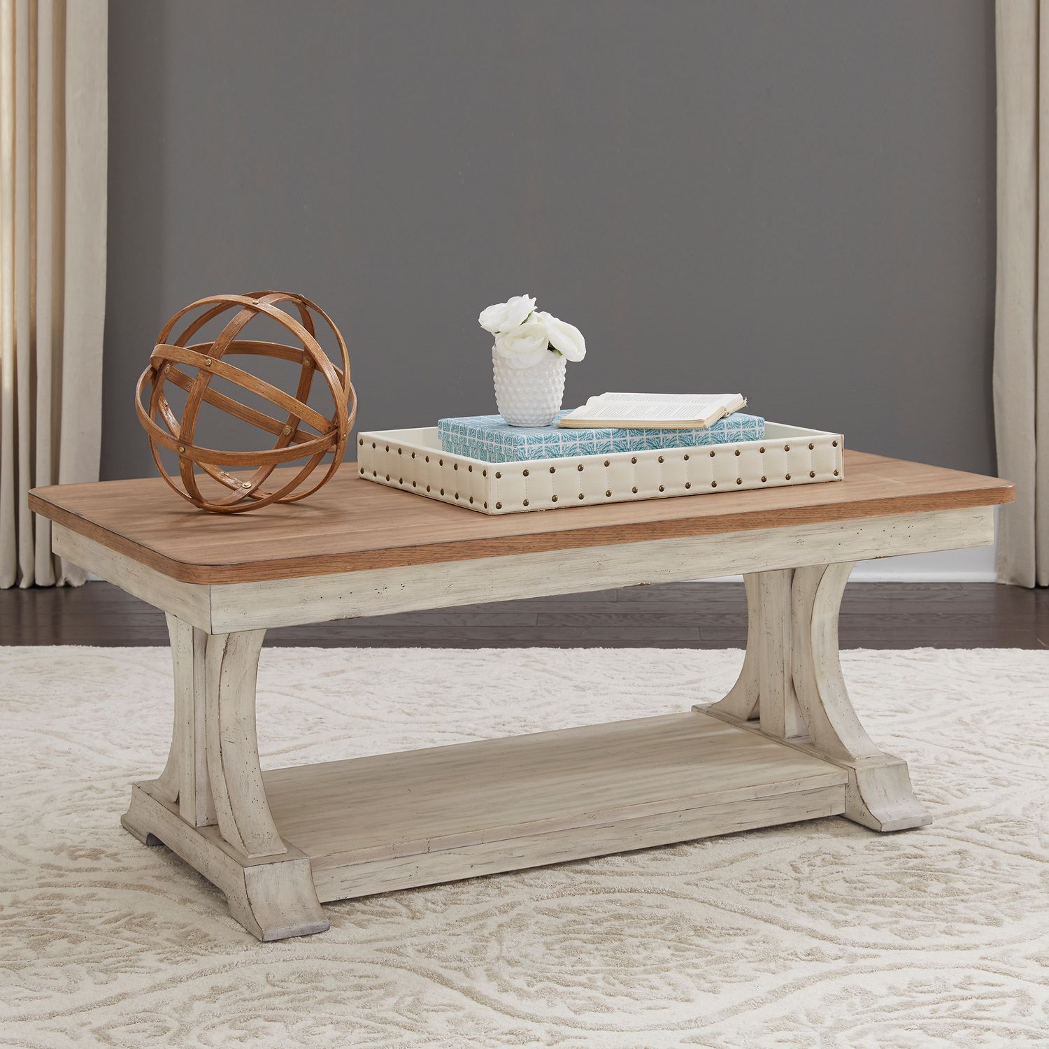 Adylin Rectangular Cocktail Coffee Table