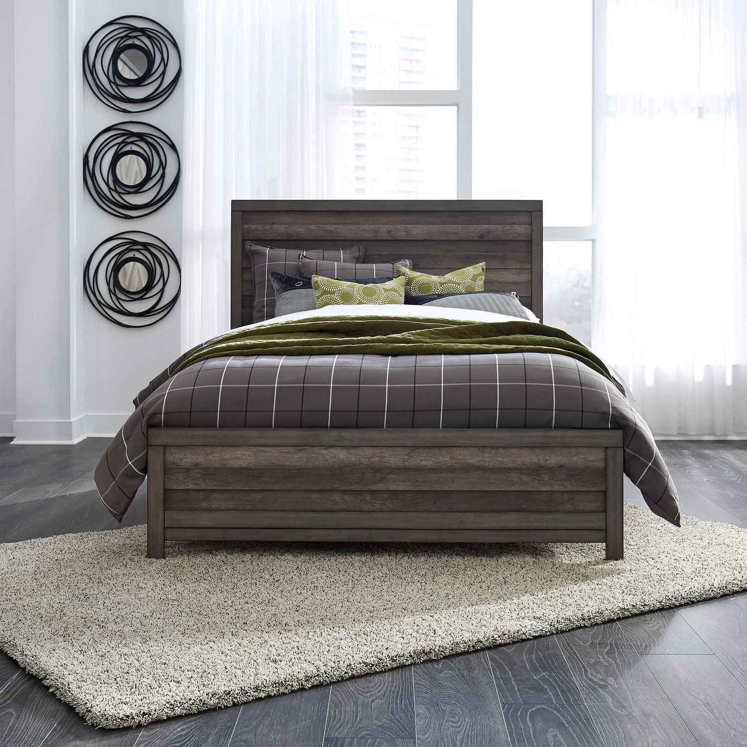 Shalu Twin Panel Bed