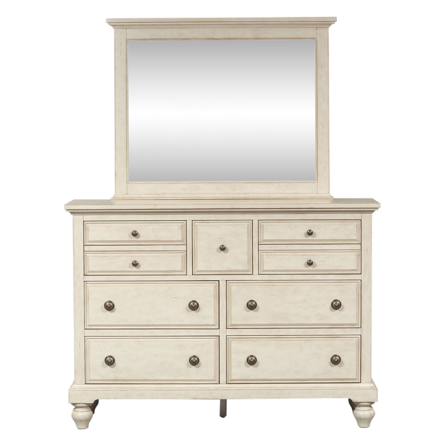 Beltania King California Panel Bed, Dresser & Mirror