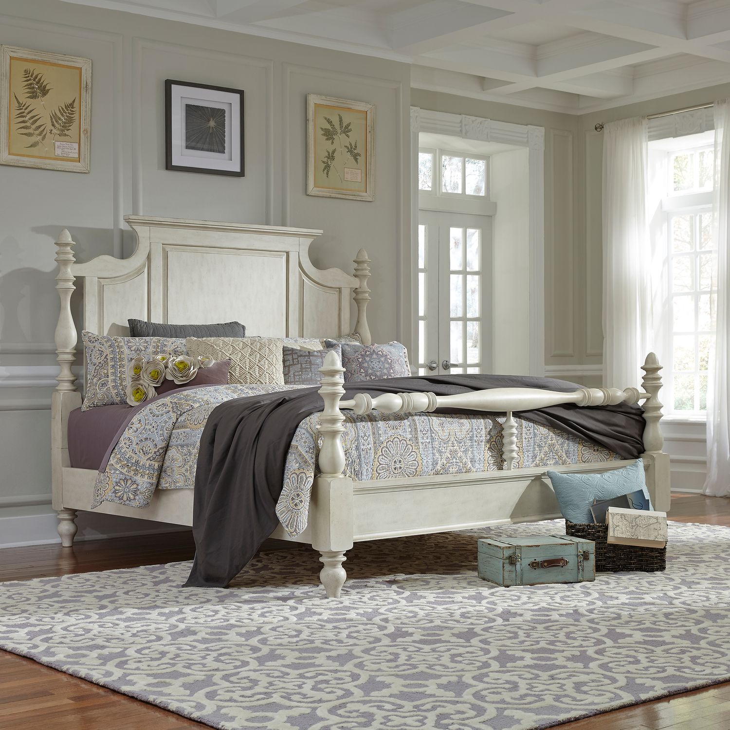 Hartzel King Poster Bed