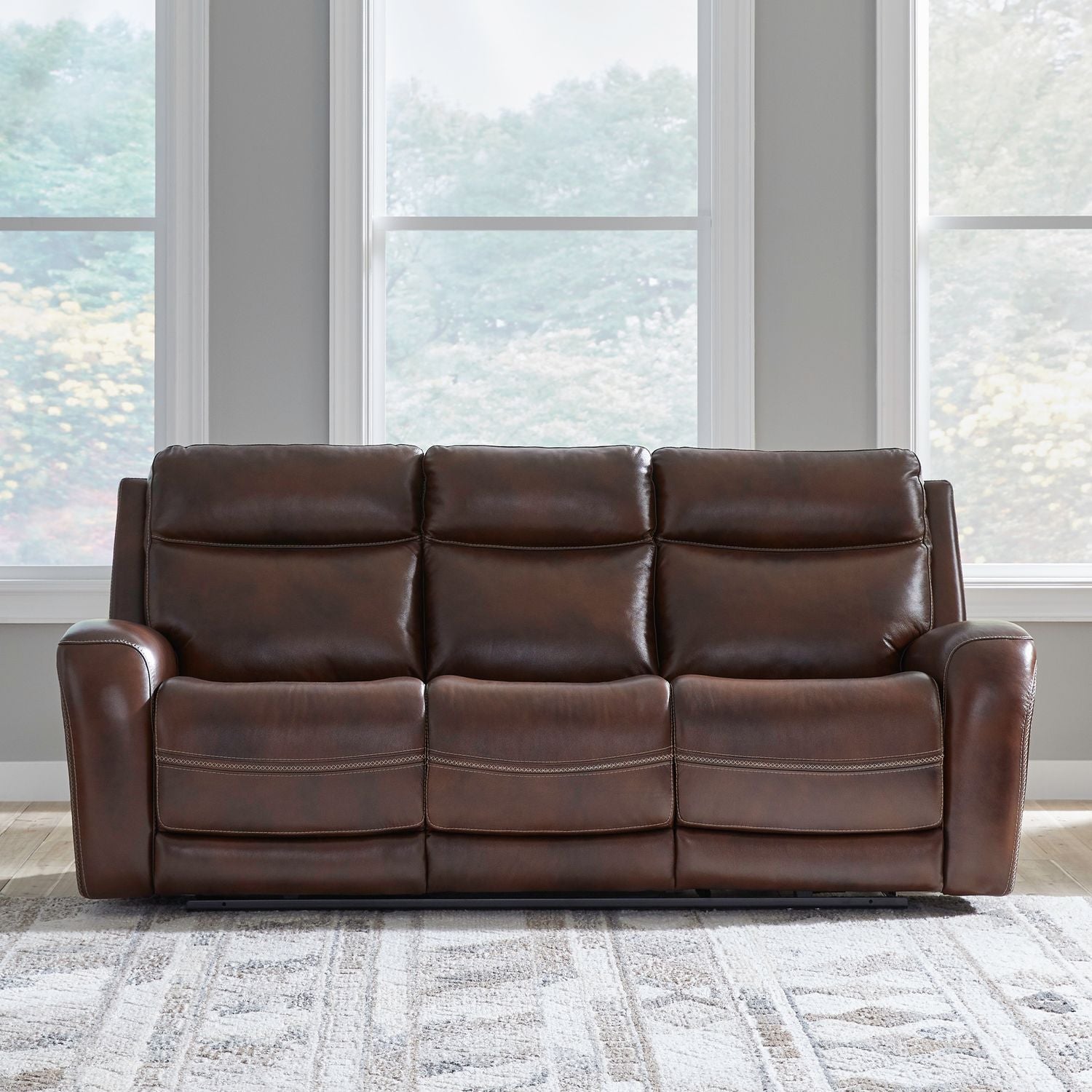 Perdido Recliner Sofa - Cognac