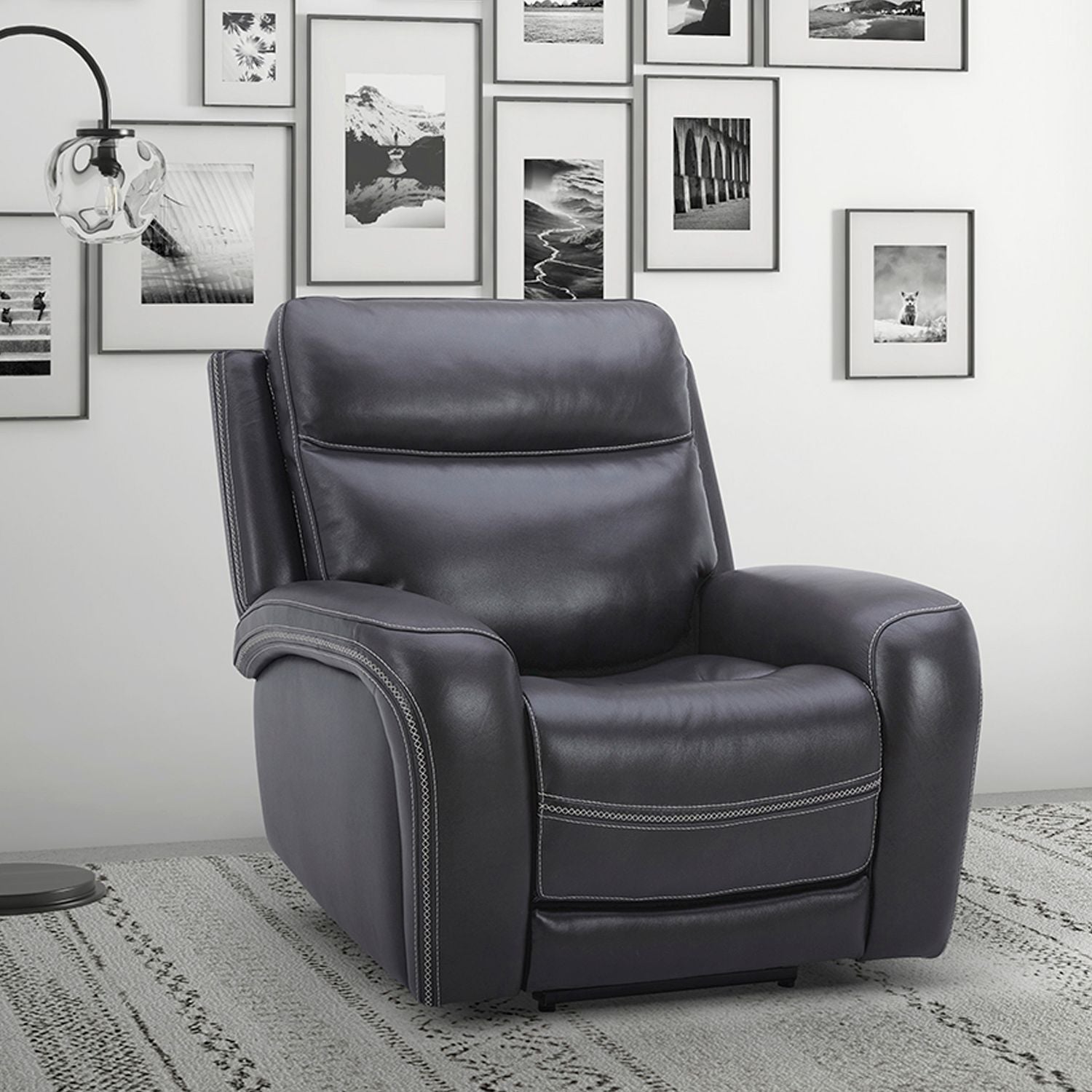 Jamnes Recliner Armchair - Charcoal