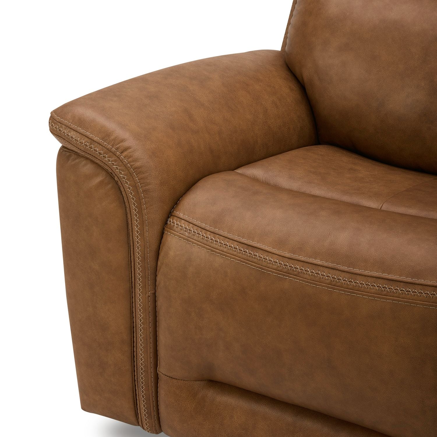 Capuano Recliner Sofa - Camel