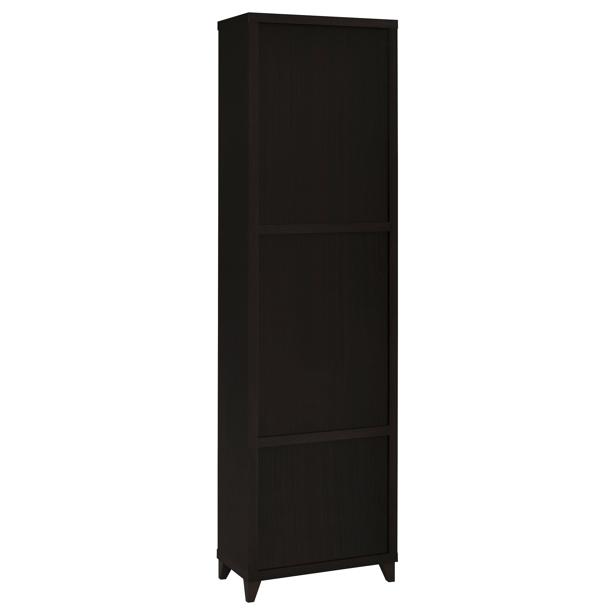 Lewes 2-drawer Media Tower Cappuccino