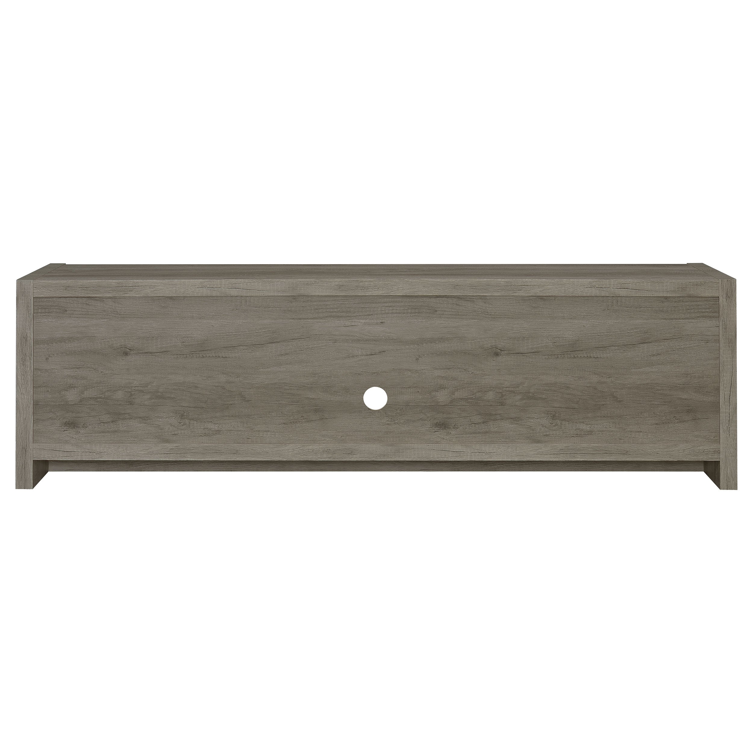 Burke 2-door TV Console Grey Driftwood