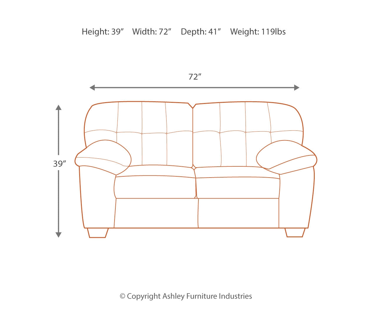 Accrington Loveseat