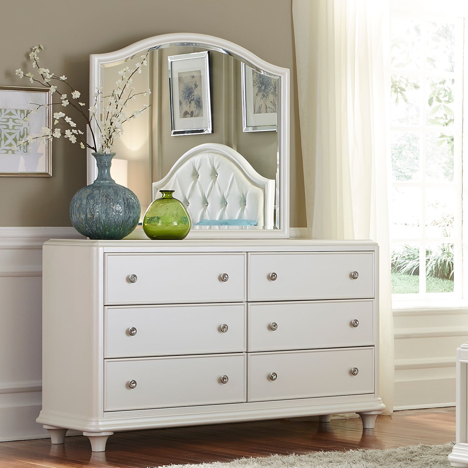 Celester Dresser & Mirror