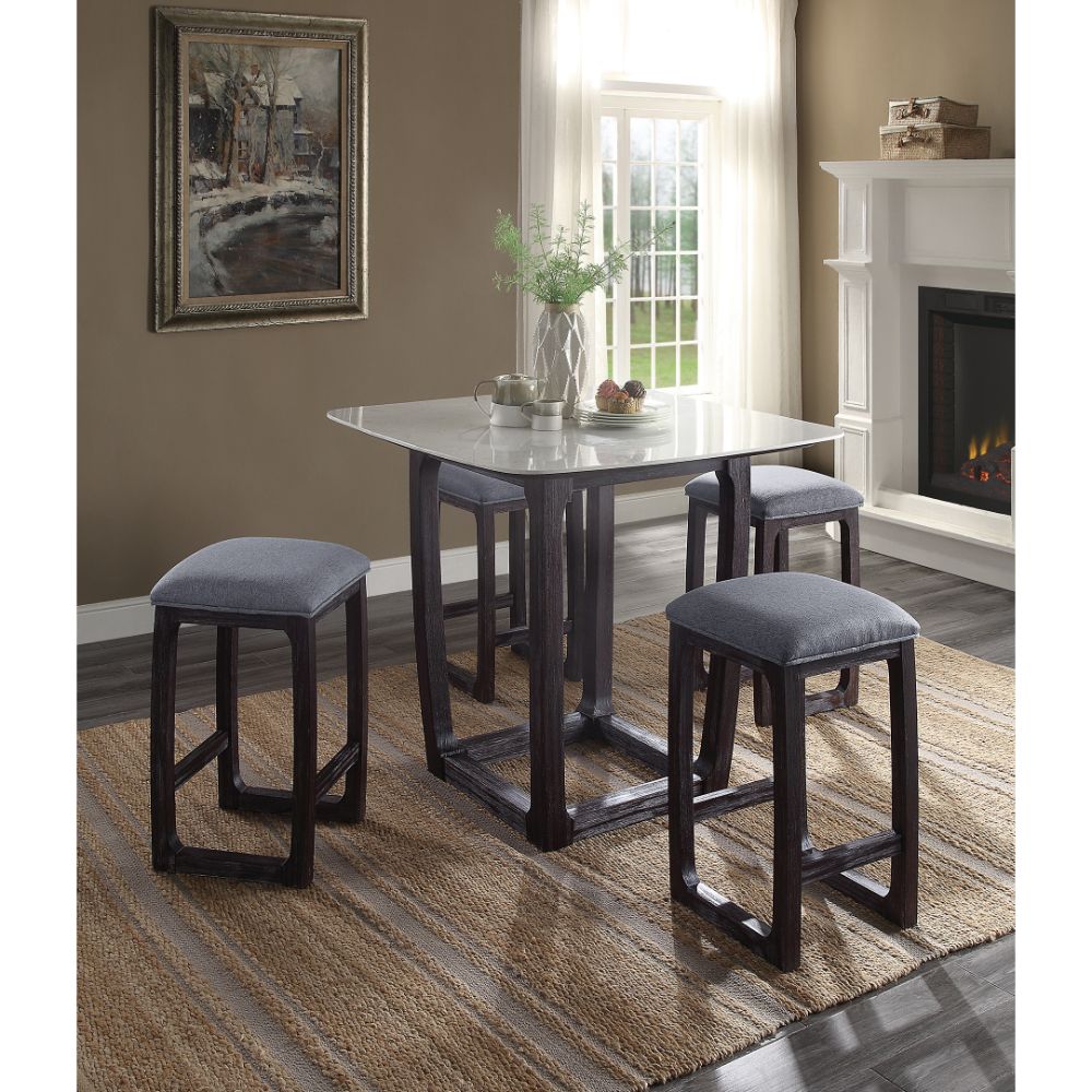 Riepke Counter Height Table W/Marble Top