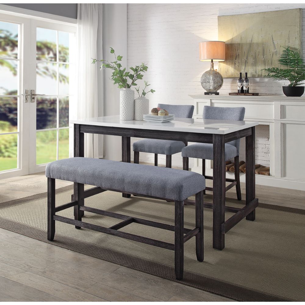 Dawens Counter Height Table W/Marble Top