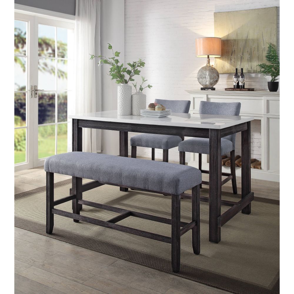 Dawens Counter Height Table W/Marble Top