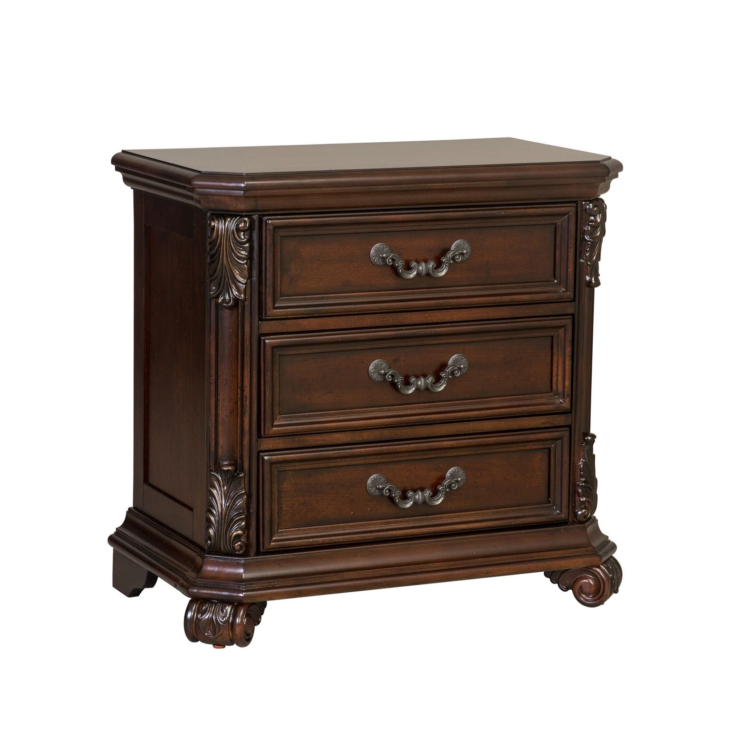 Demian 3 Drawer Night Stand