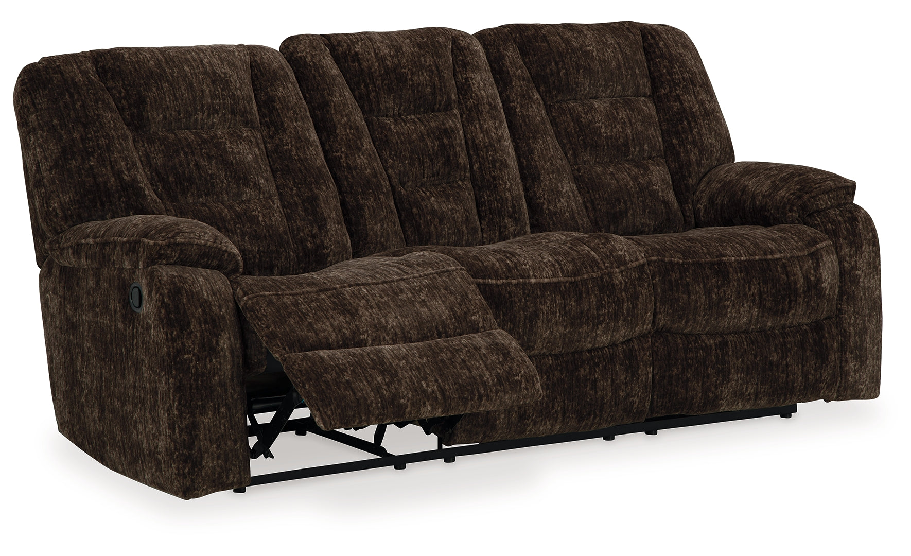 Soundwave Reclining Sofa with Drop Down Table