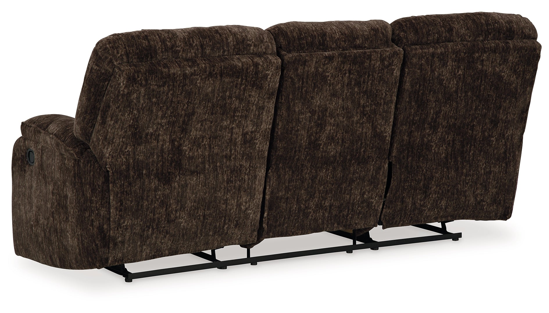 Soundwave Reclining Sofa with Drop Down Table