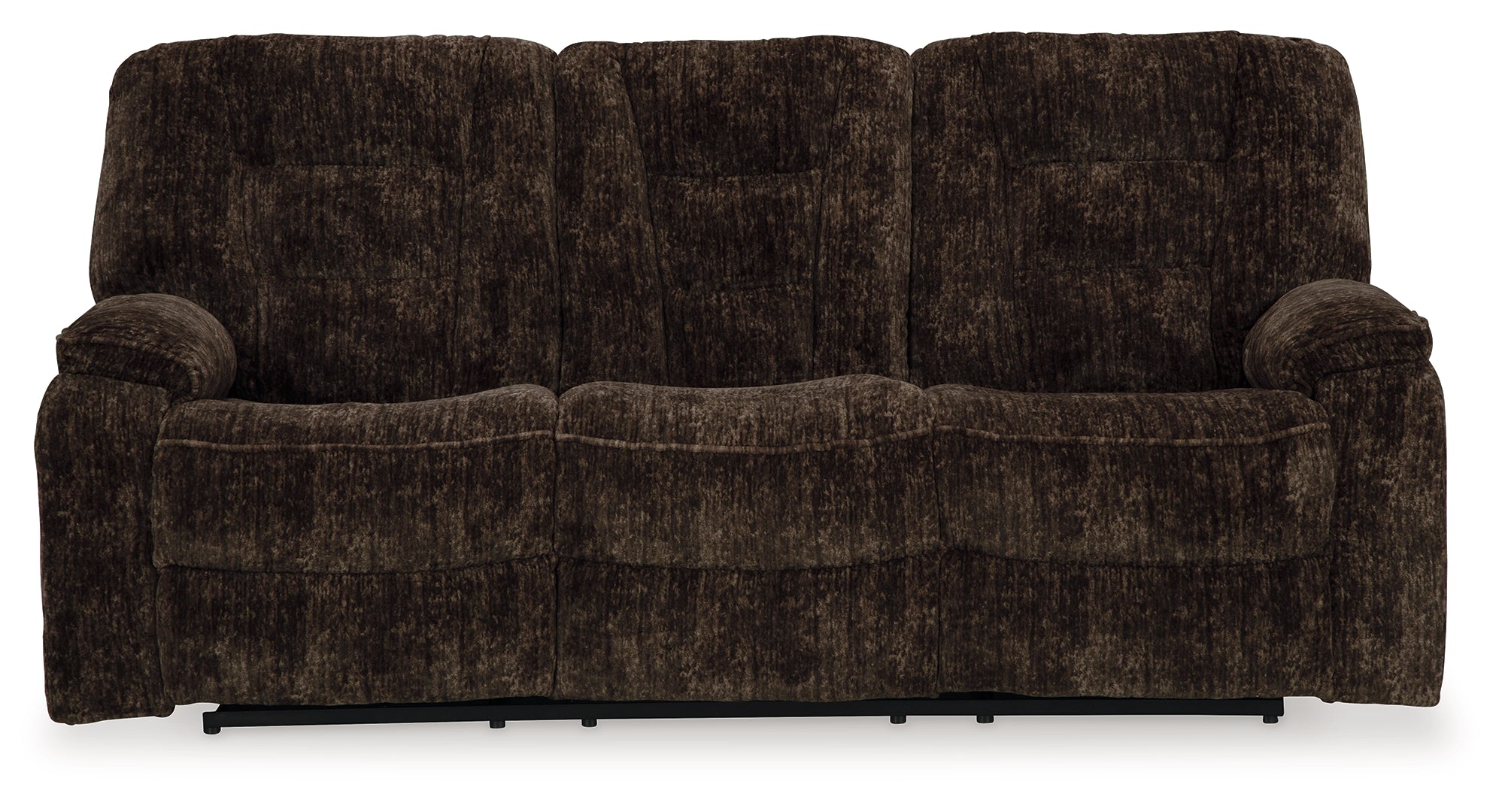 Soundwave Reclining Sofa with Drop Down Table