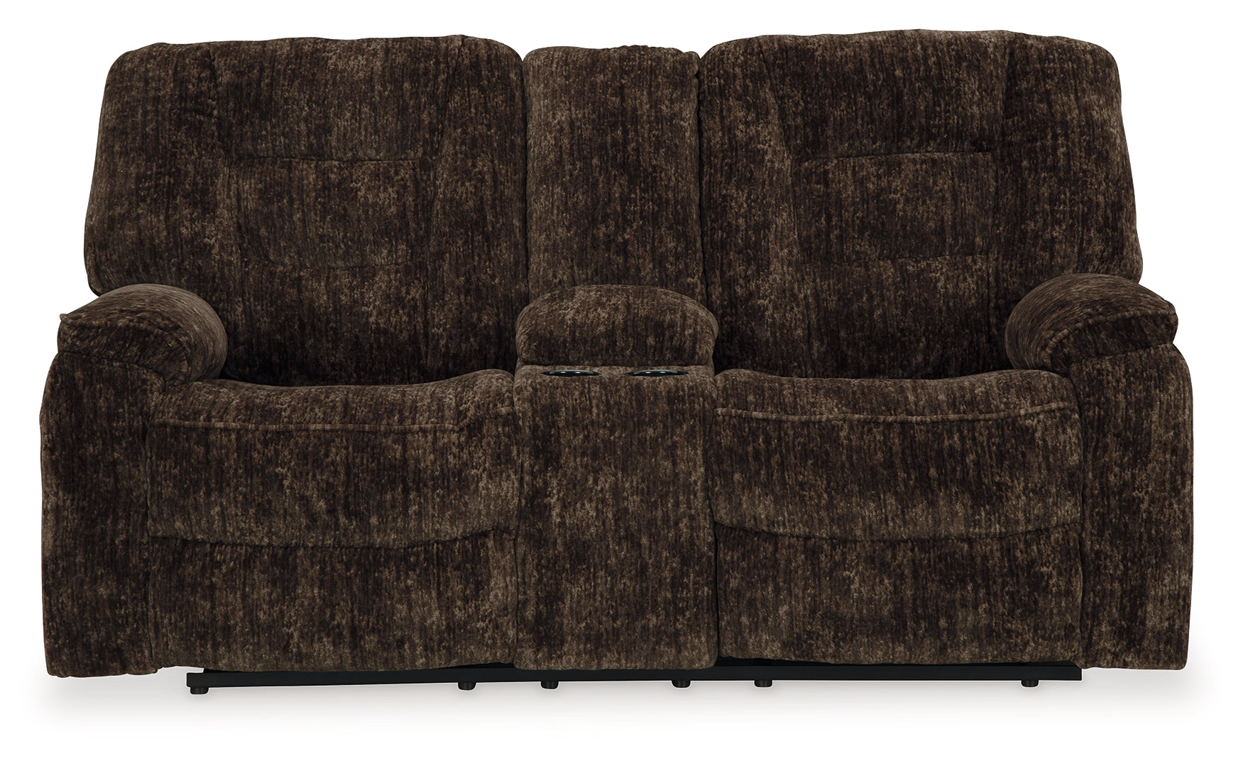 Soundwave Reclining Loveseat with Console