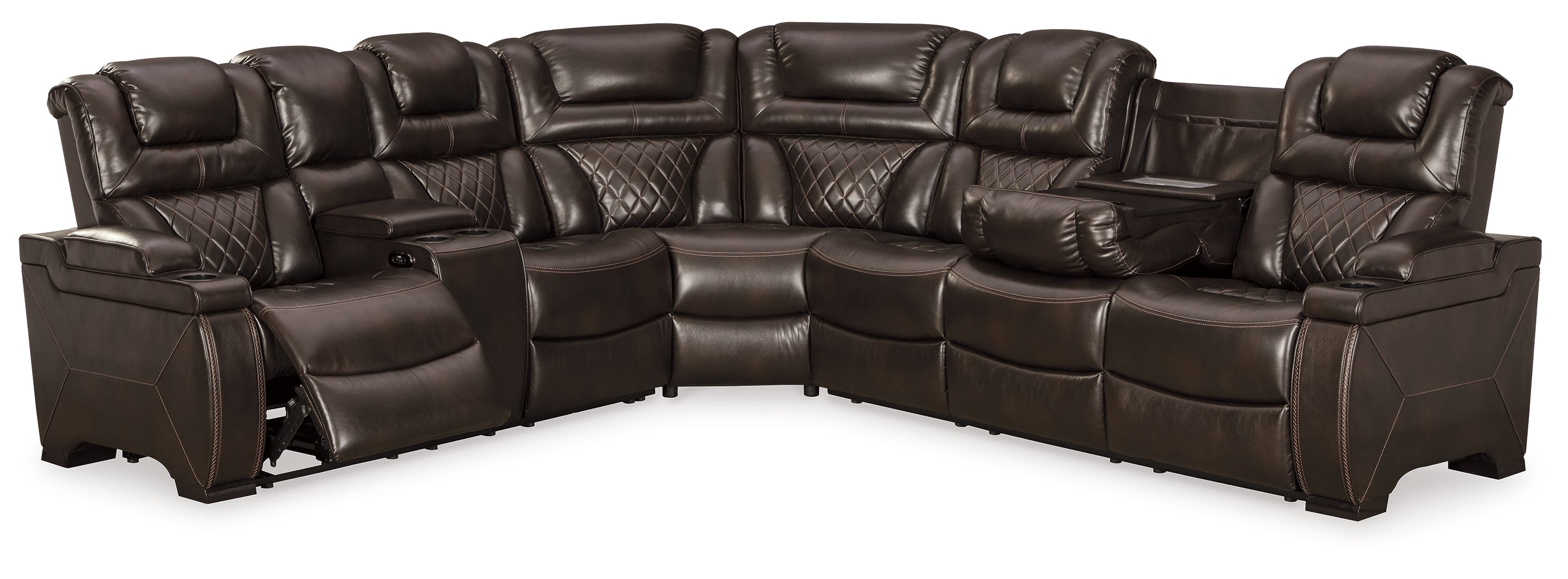 Warnerton 3-Piece Power Reclining Sectional