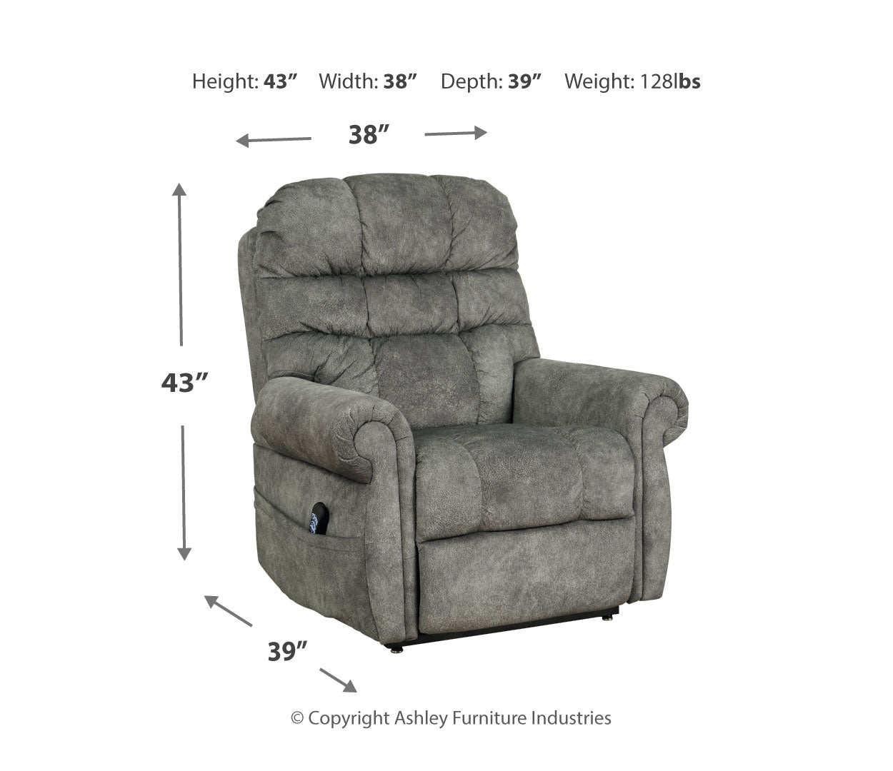 Mopton Power Lift Recliner