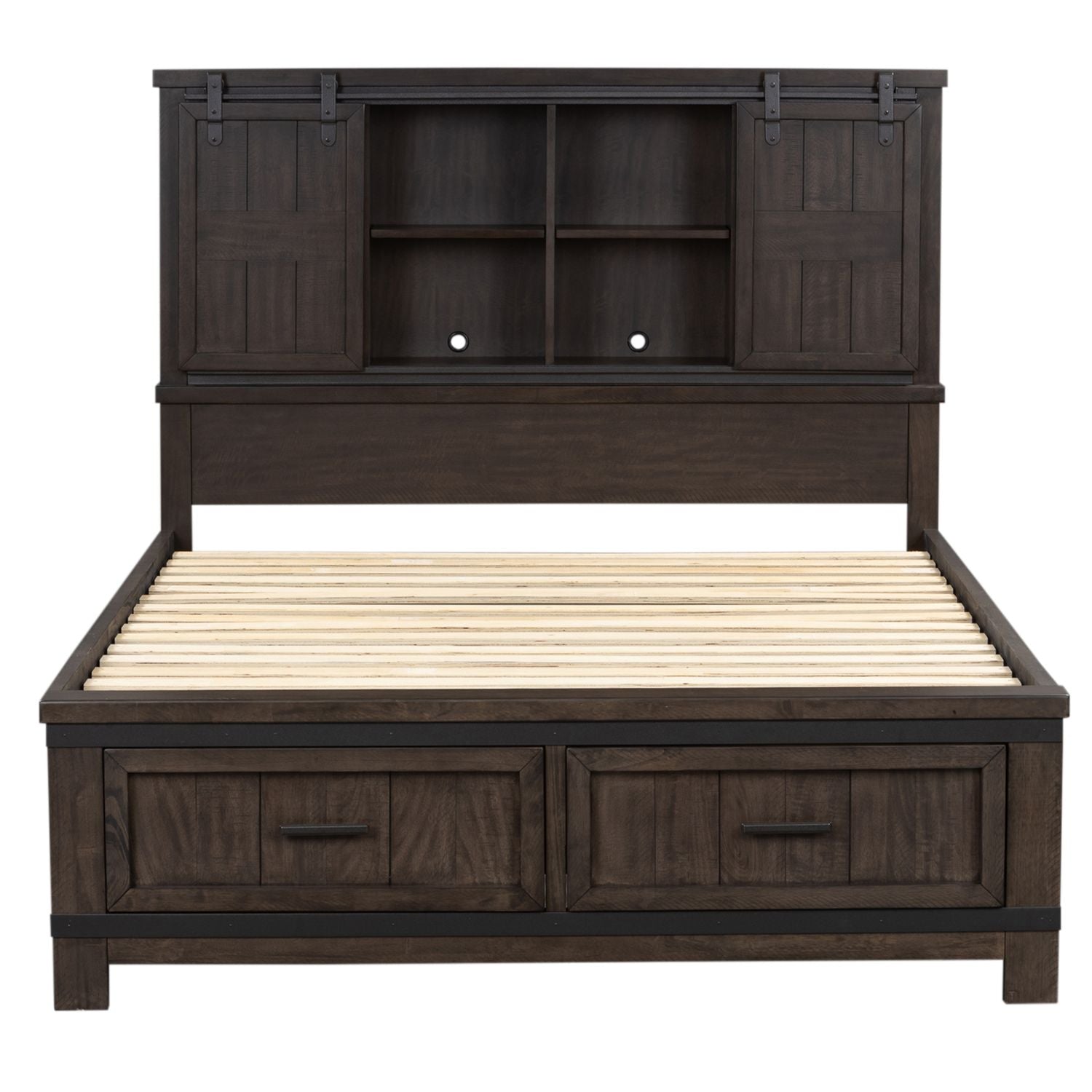 Adassil King Bookcase Bed