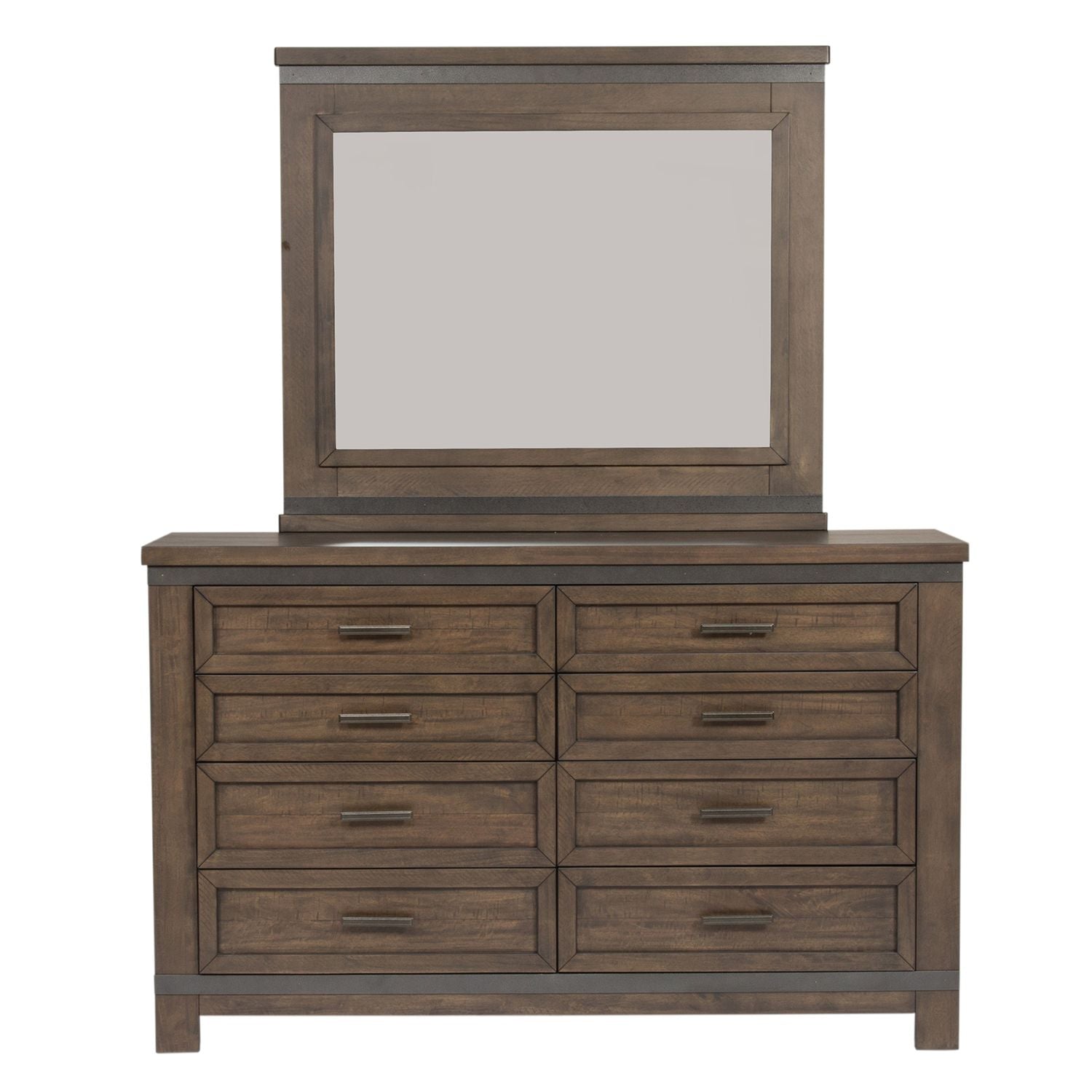 Cardiel King Bookcase Bed, Dresser & Mirror, Chest, Night Stand