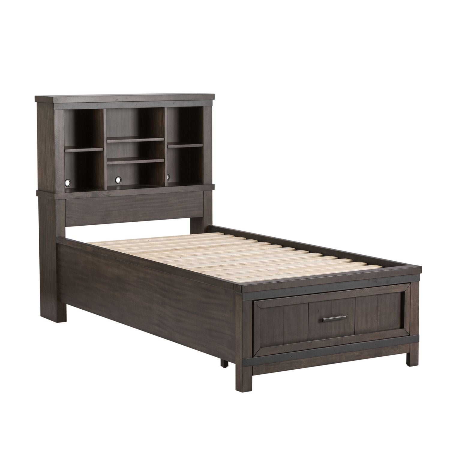 Caillin Twin Bookcase Bed