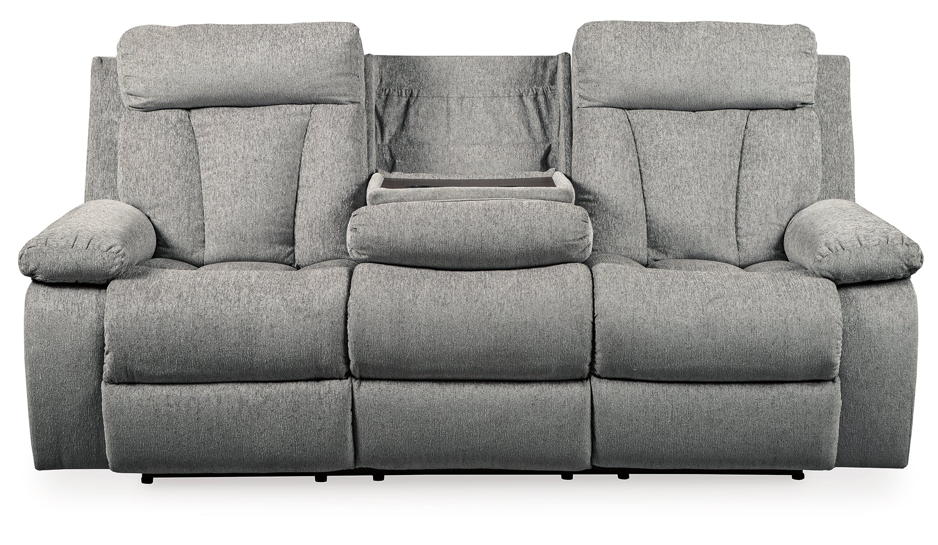 Mitchiner Reclining Sofa with Drop Down Table