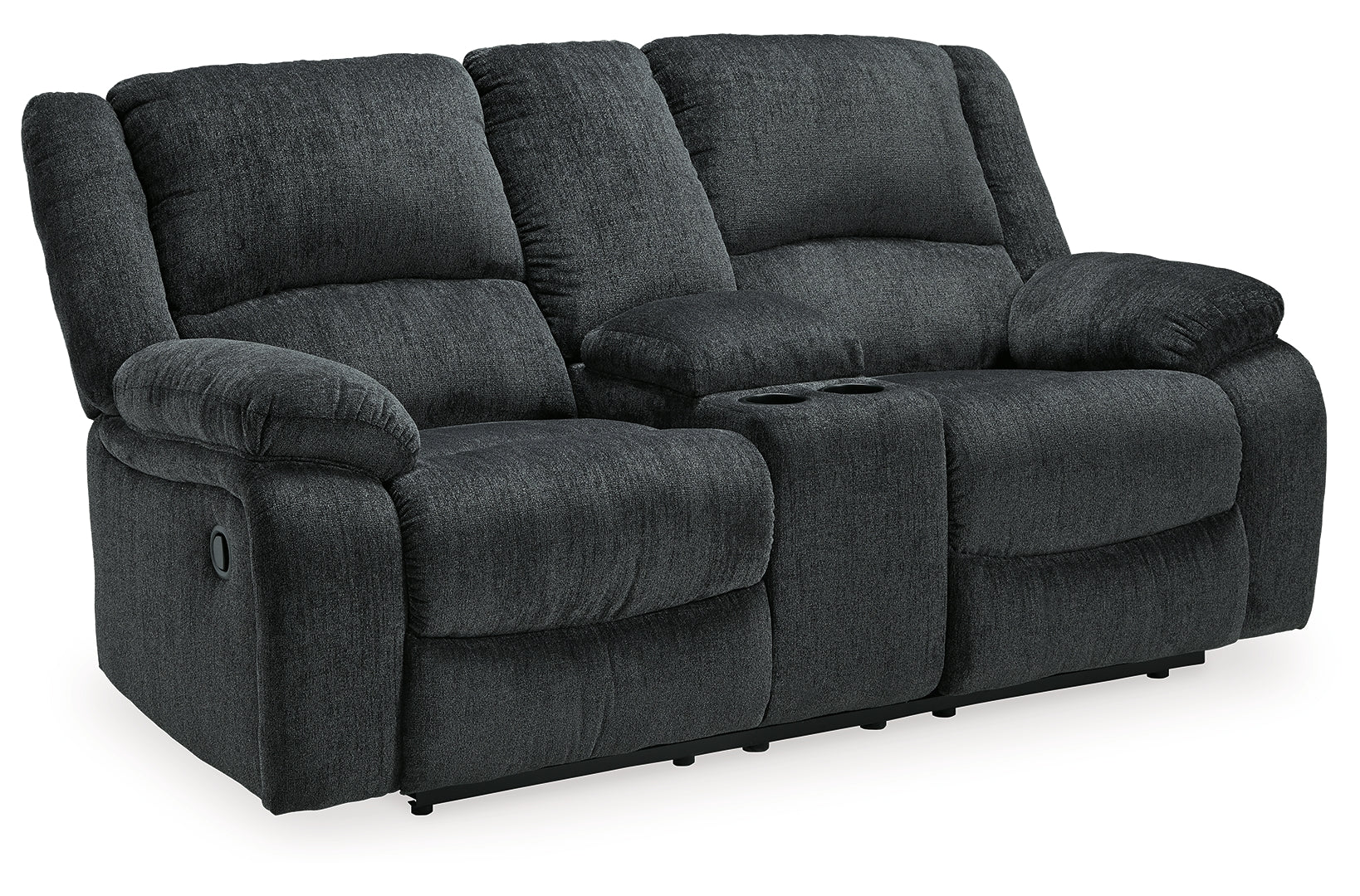 Draycoll Reclining Loveseat with Console