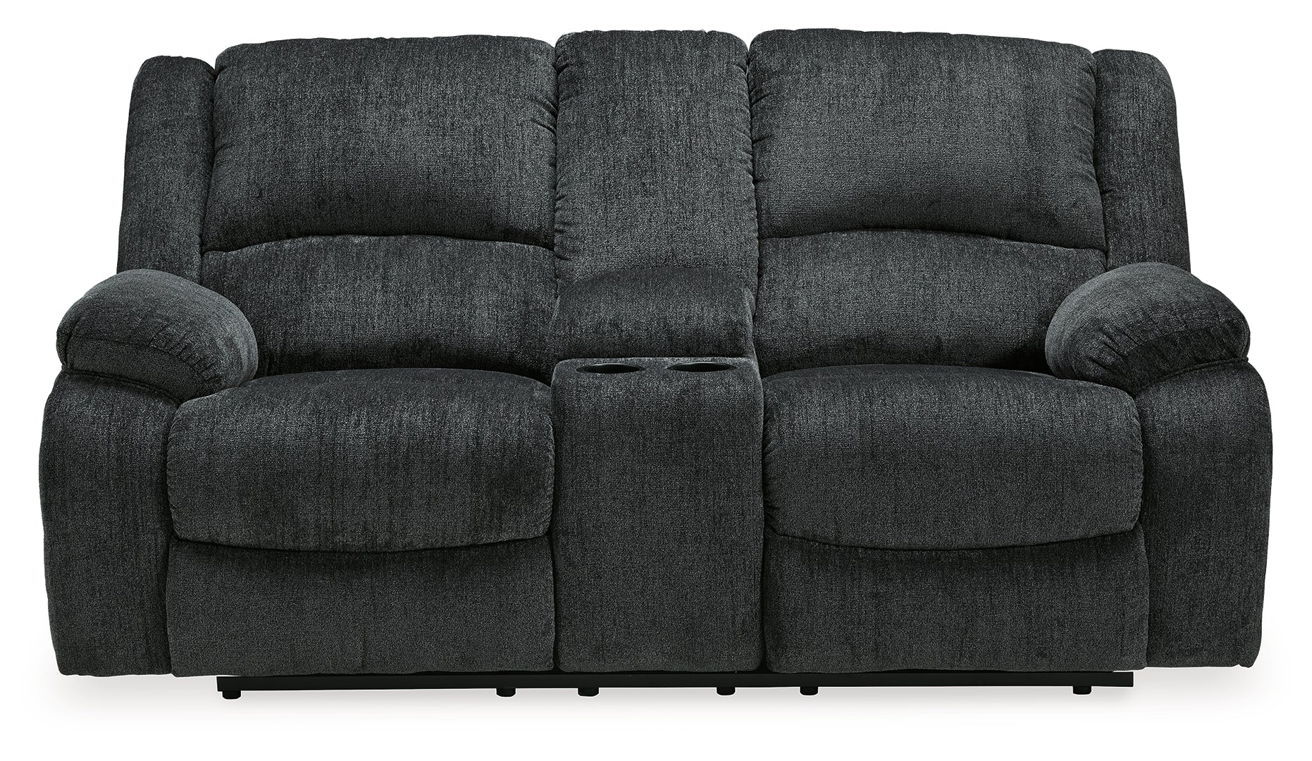 Draycoll Reclining Loveseat with Console