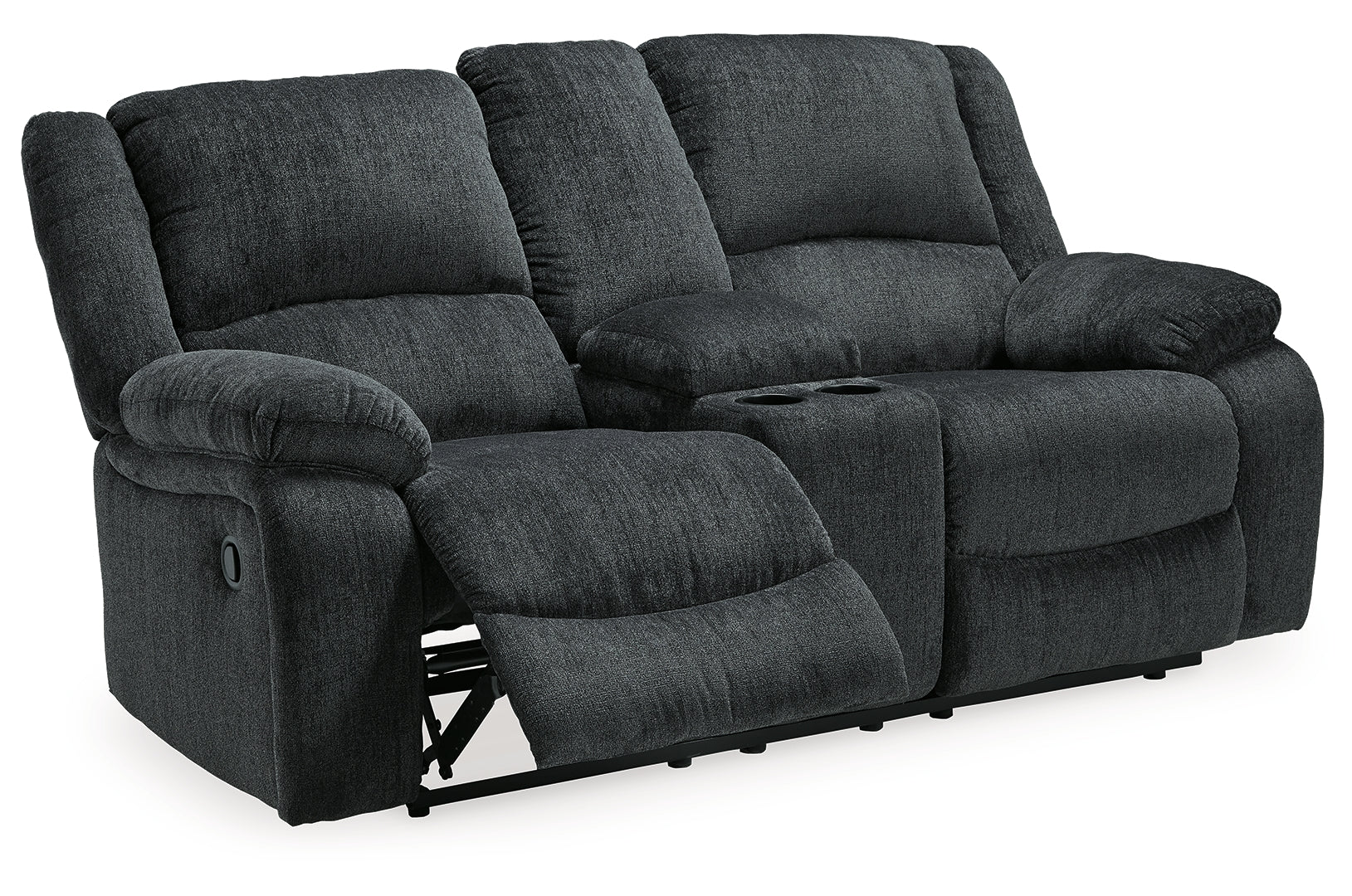 Draycoll Reclining Loveseat with Console