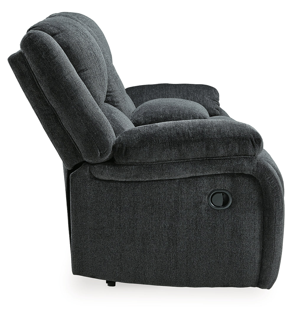 Draycoll Reclining Loveseat with Console