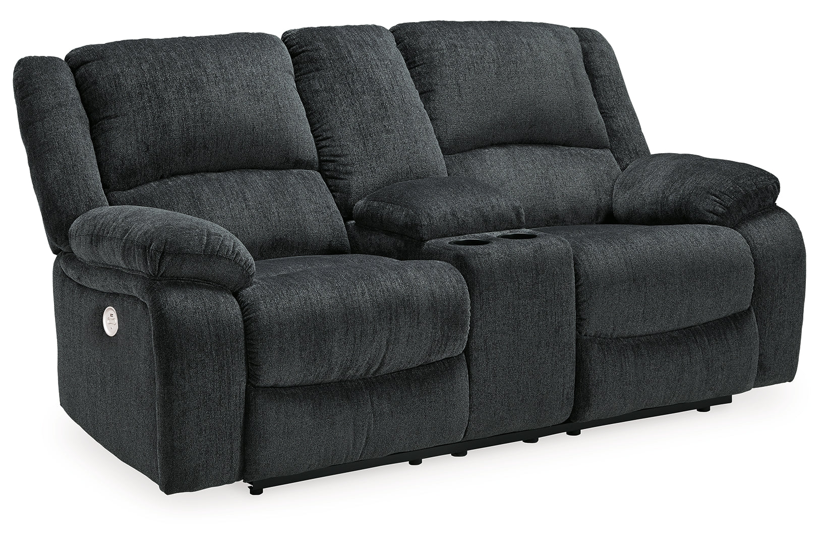 Draycoll Power Reclining Loveseat with Console