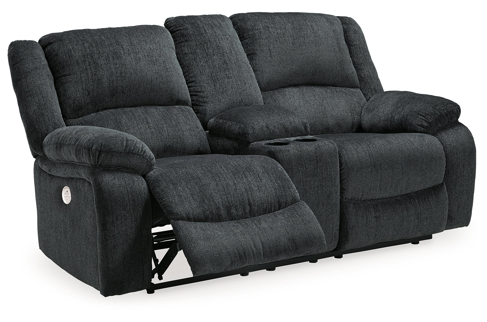 Draycoll Power Reclining Loveseat with Console