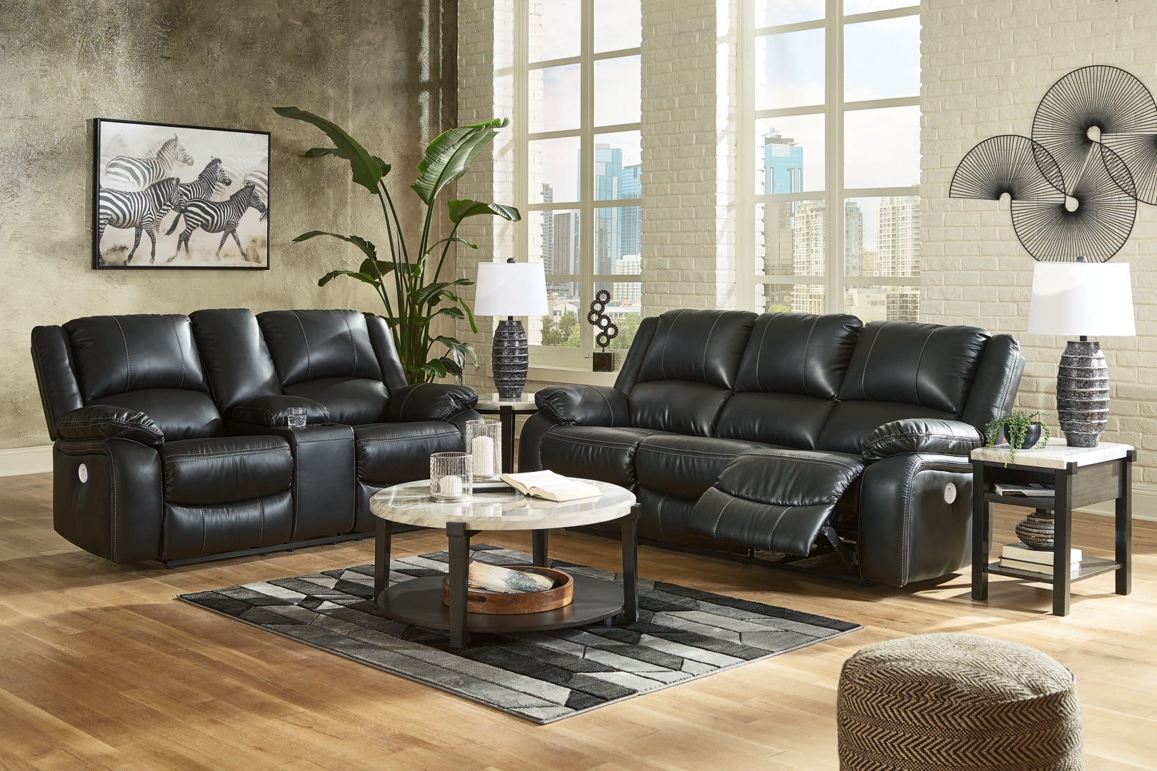 Calderwell Sofa and Loveseat