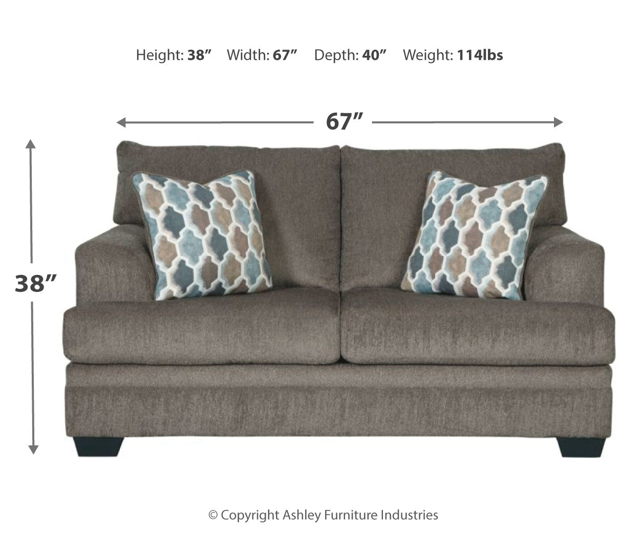 Dorsten Sofa, Loveseat and Recliner