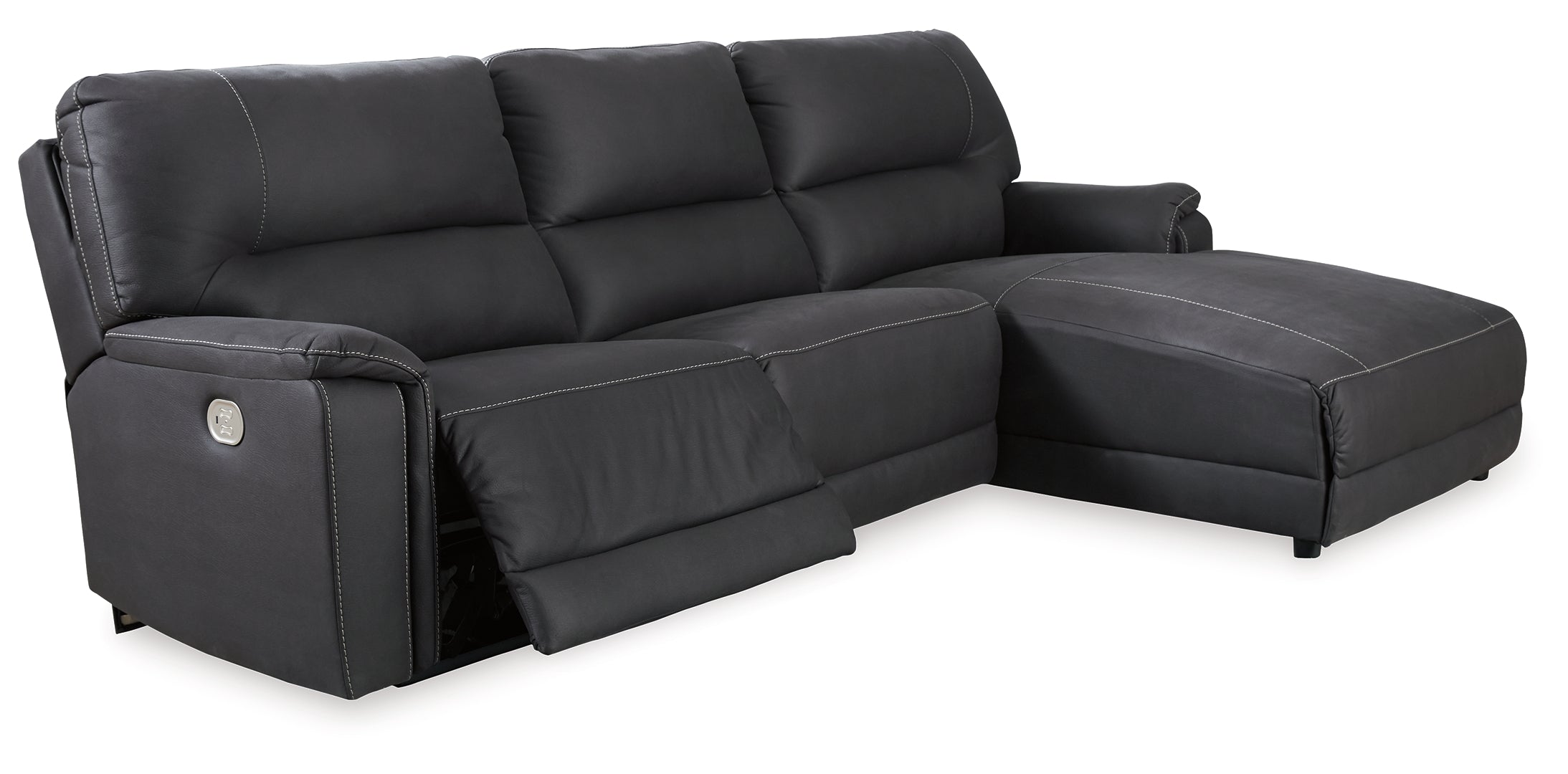 Henefer 3-Piece Power Reclining Sectional with Chaise