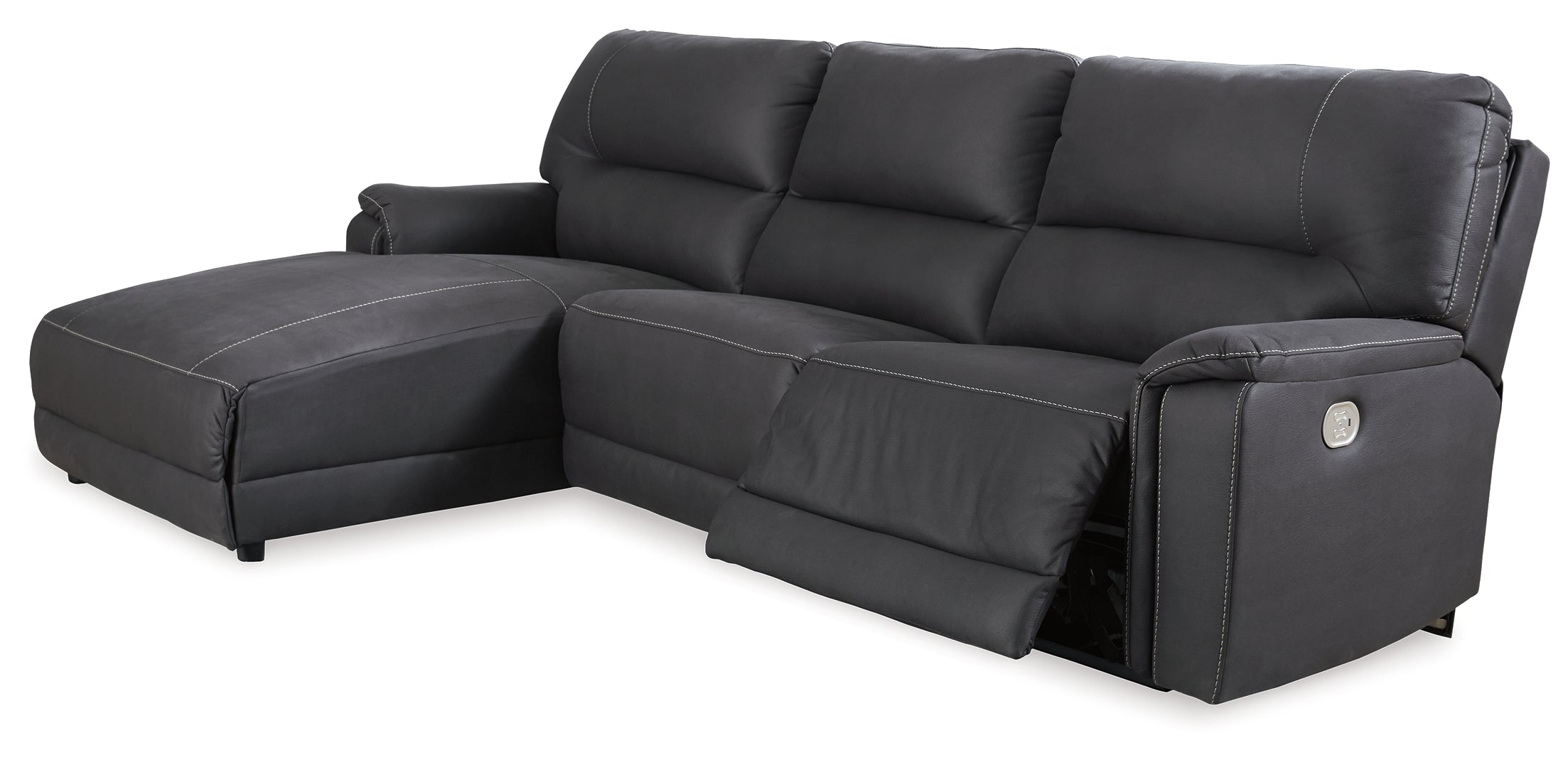 Henefer 3-Piece Power Reclining Sectional with Chaise