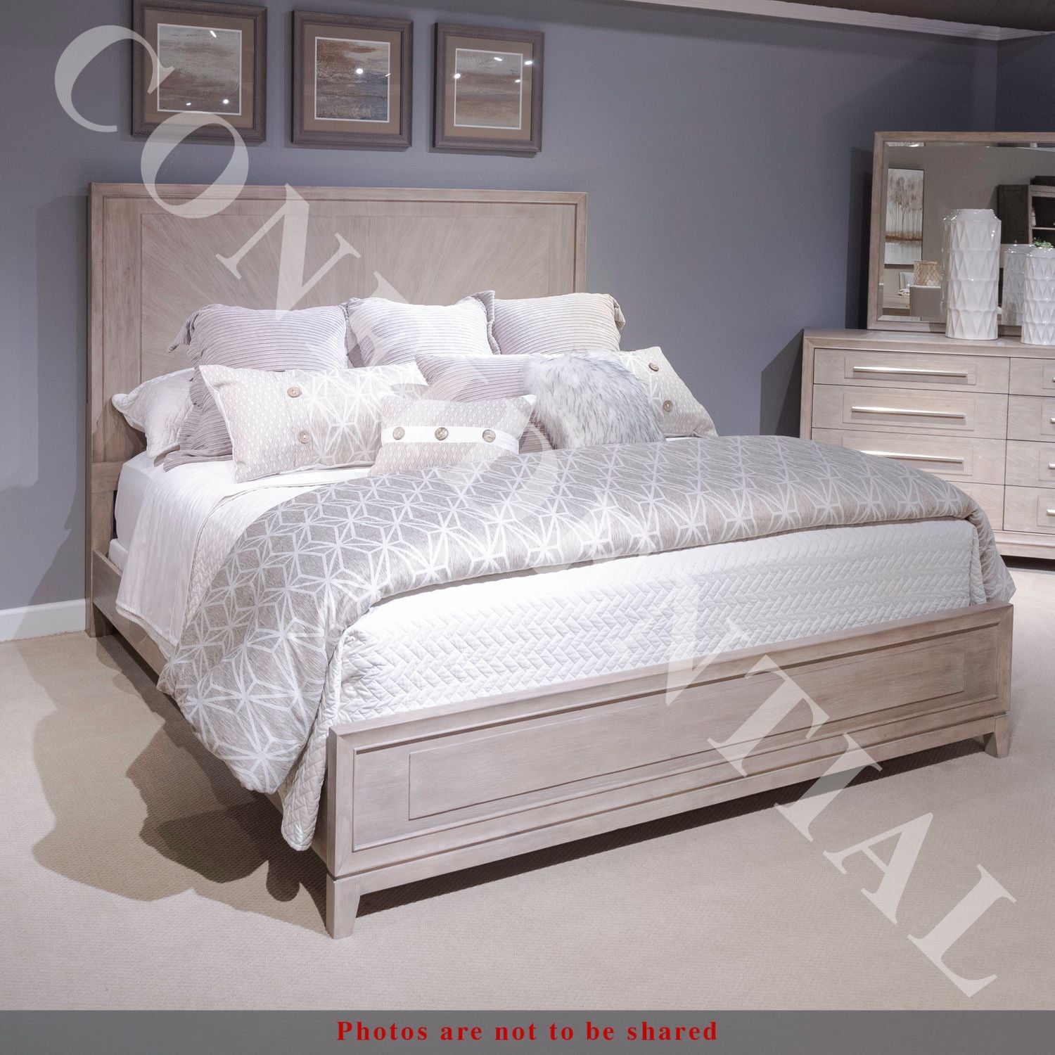 Astaryanza King Panel Bed