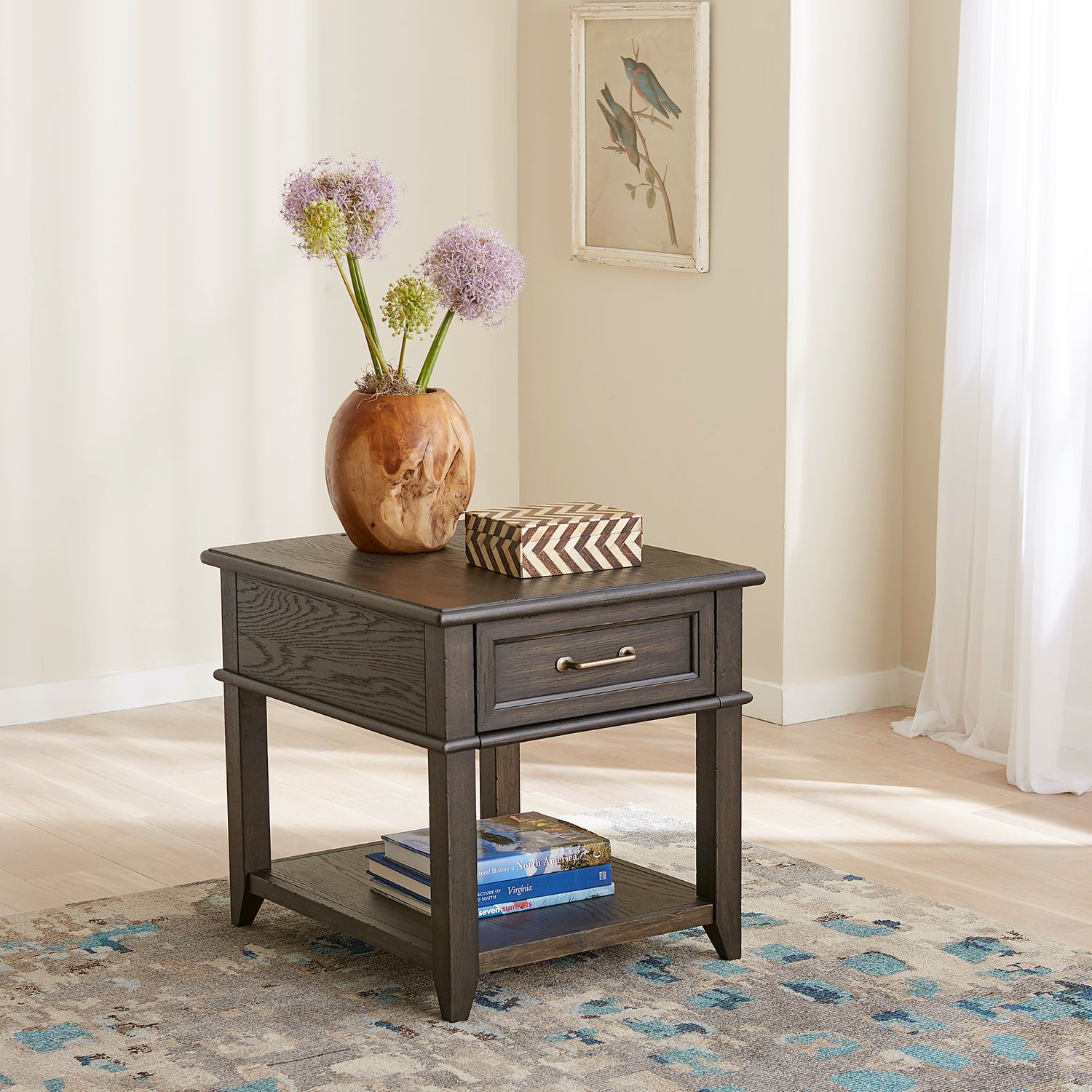 Maudean Drawer End Table