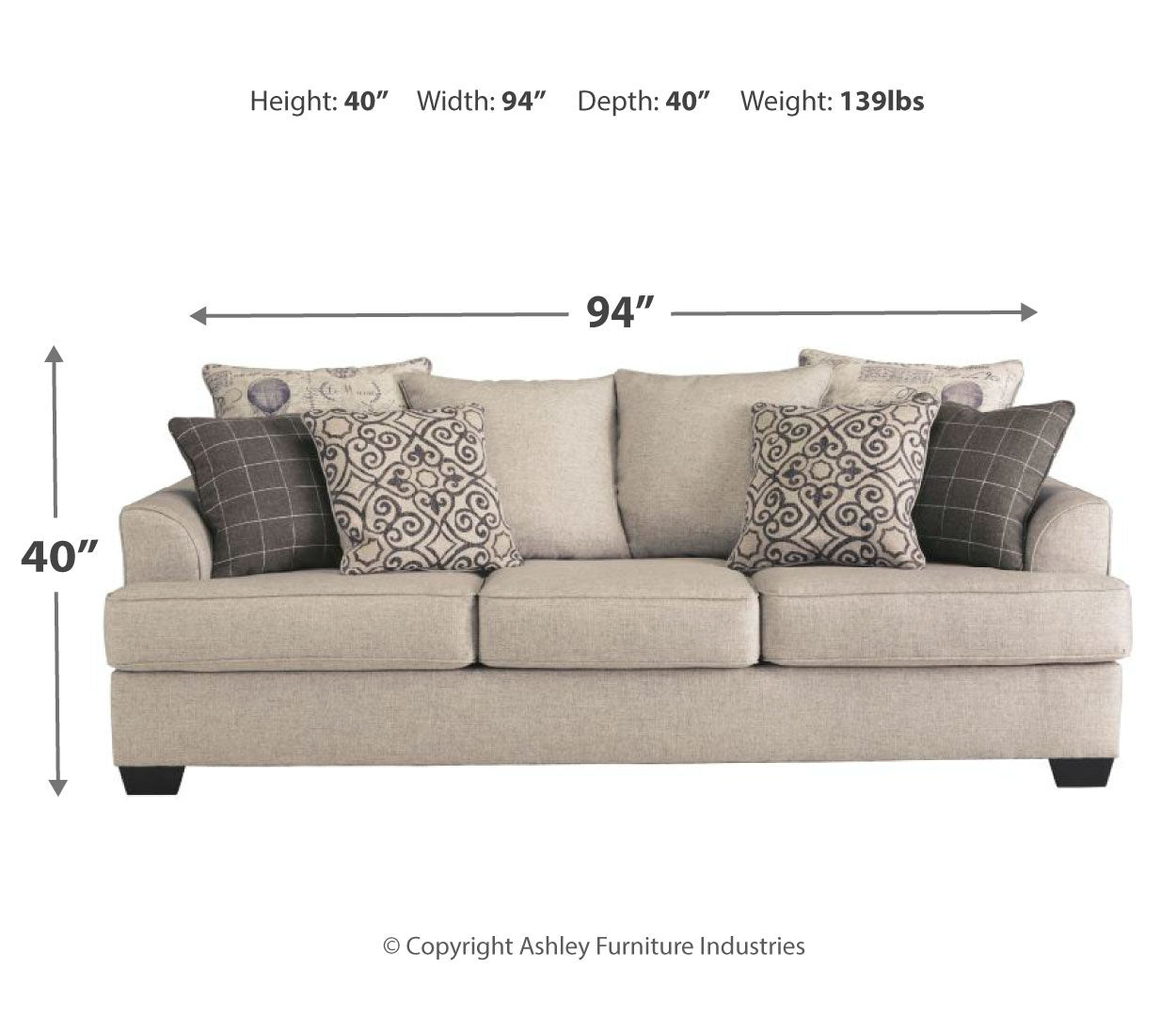 Velletri Sofa and Loveseat