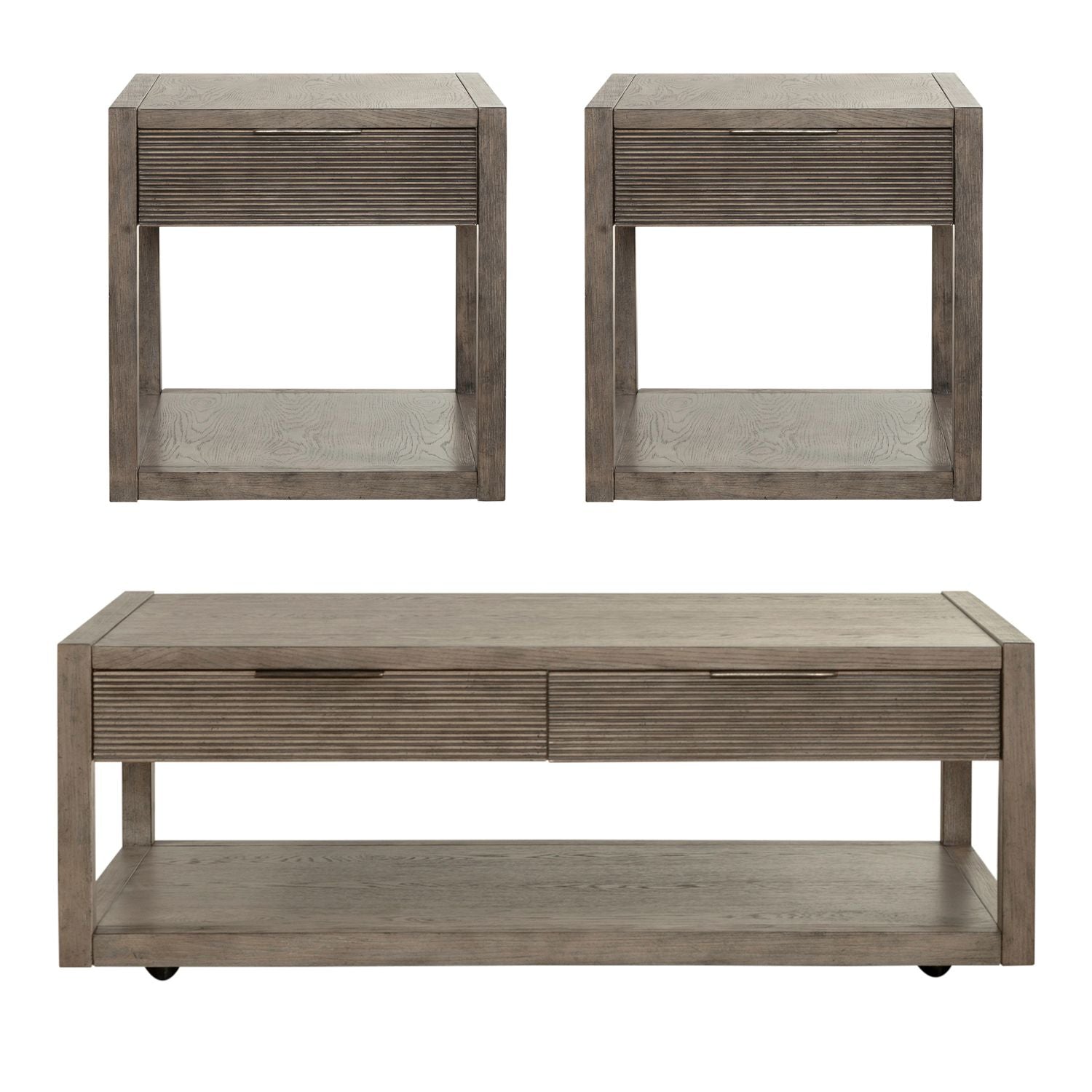 Chayson 3 Piece Coffee Table Set